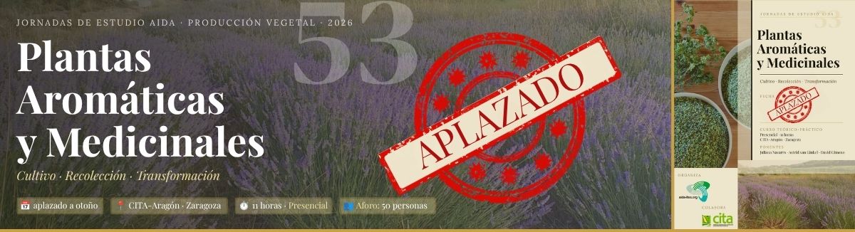 Jornadas de Estudio AIDA 2026: Plantas Aromáticas y Medicinales. Curso aplazado