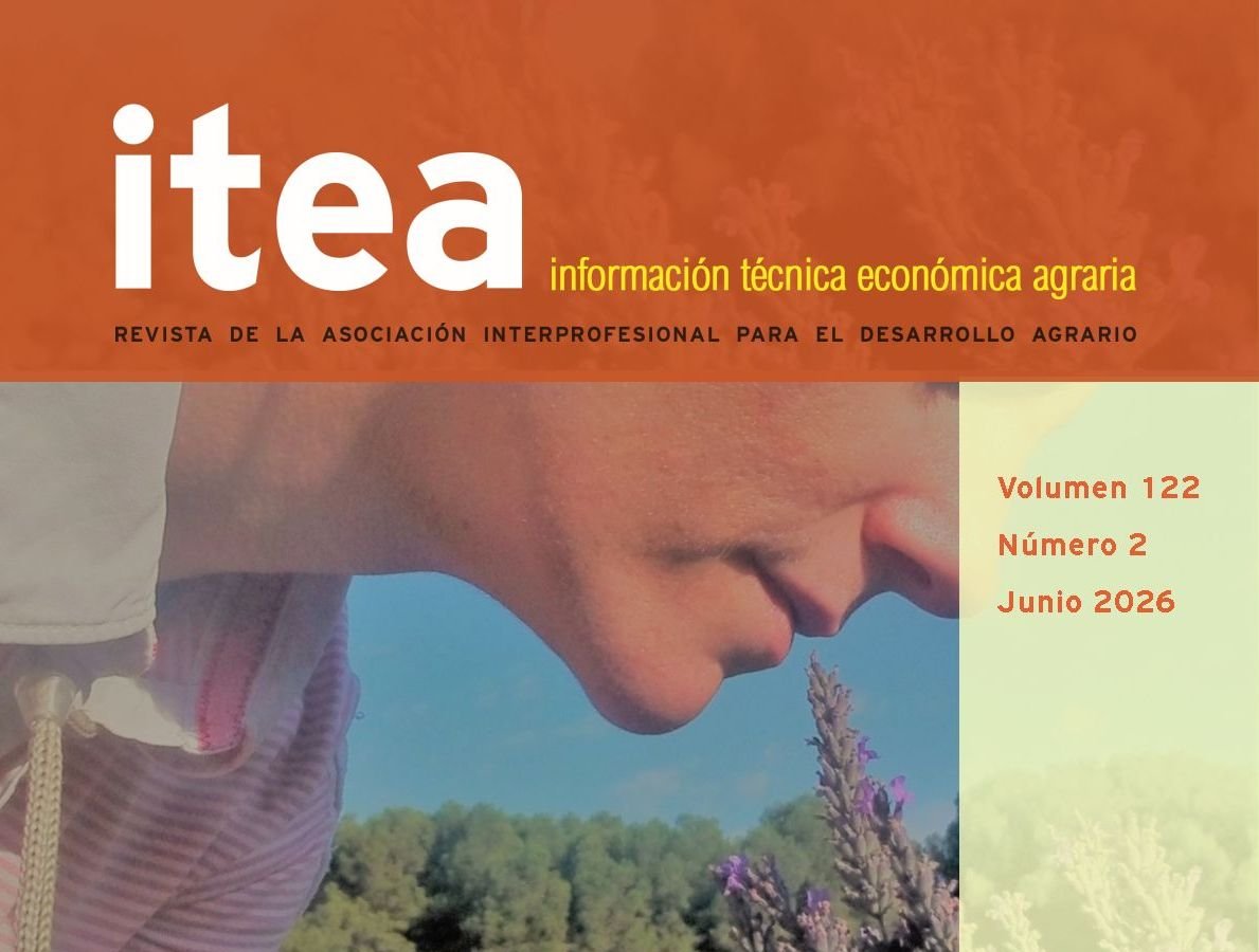 Portada del volumen 122, número 2, de la revista ITEA