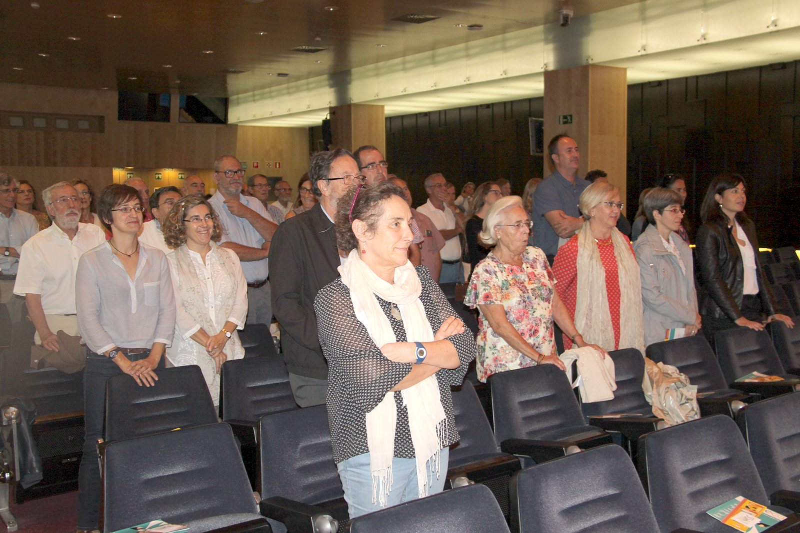 Acto del Cincuentenario de AIDA (2017). Actuación del coro
