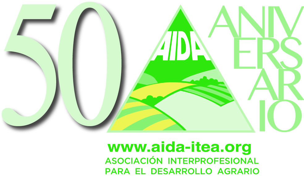 Logotipo del cincuentenario de AIDA