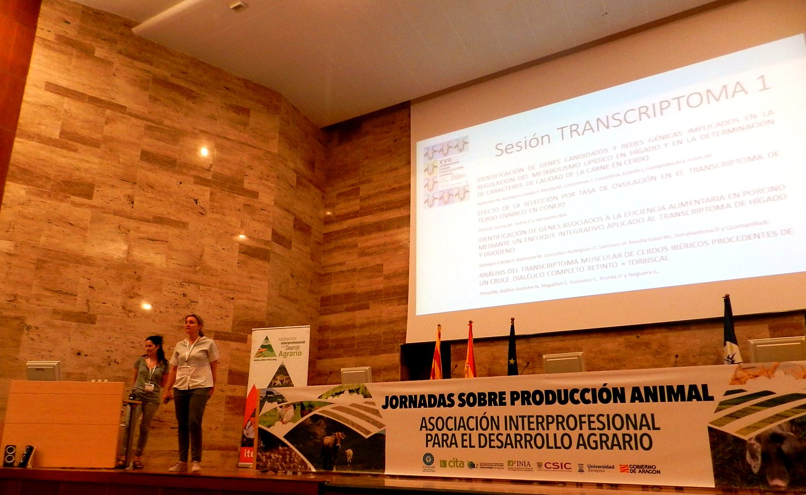 Jornadas AIDA 2017. Sesión de Genética