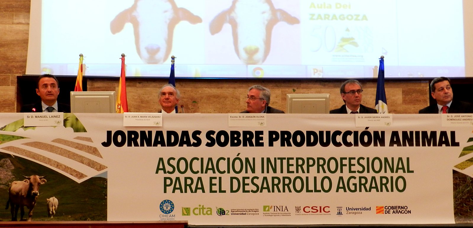 Jornadas AIDA 2017. Inauguración y homenaje en el salón de actos