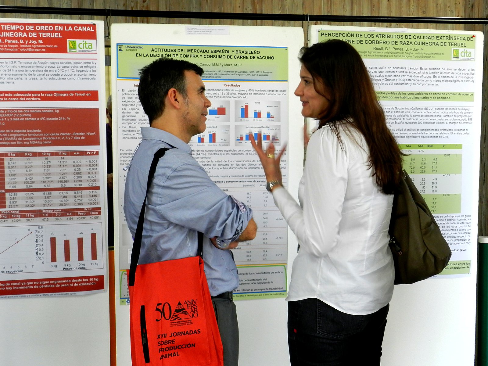 Jornadas AIDA 2017. Sesión de pósteres