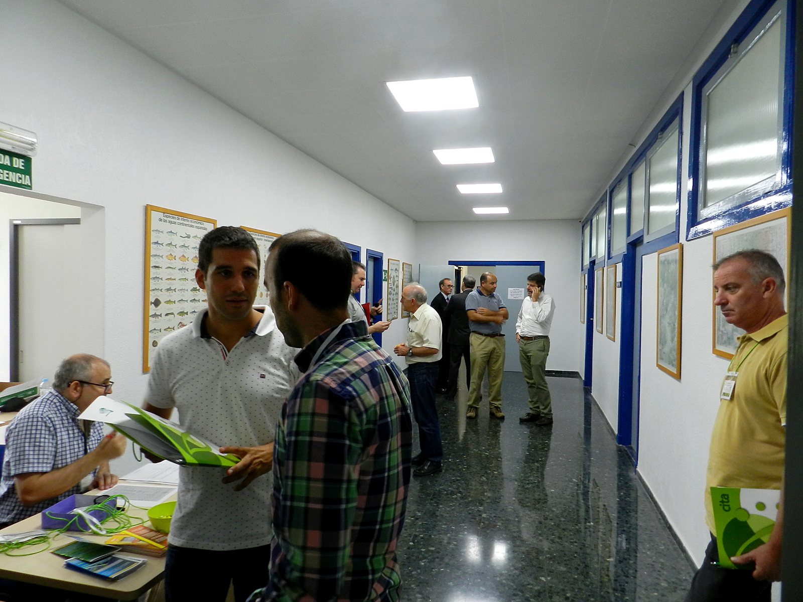Jornadas AIDA 2018. Recepción y entrega de documentación