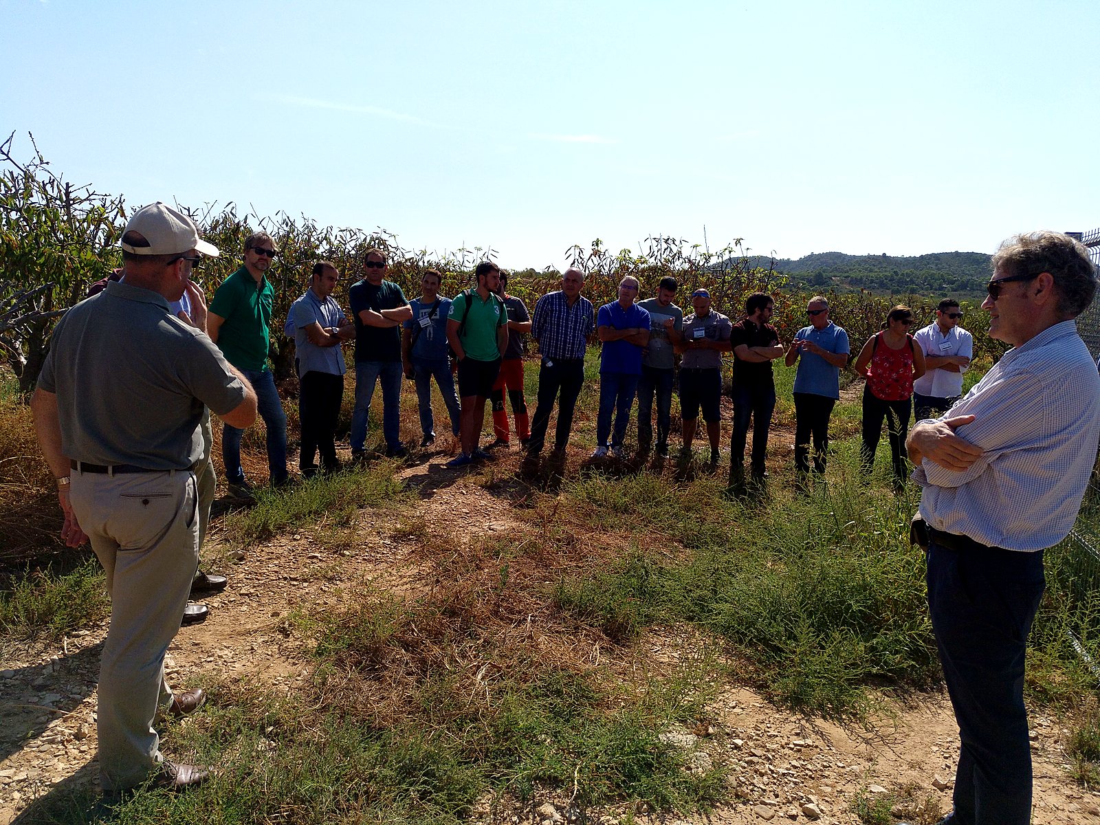 Visita técnica a una comunidad de regantes
