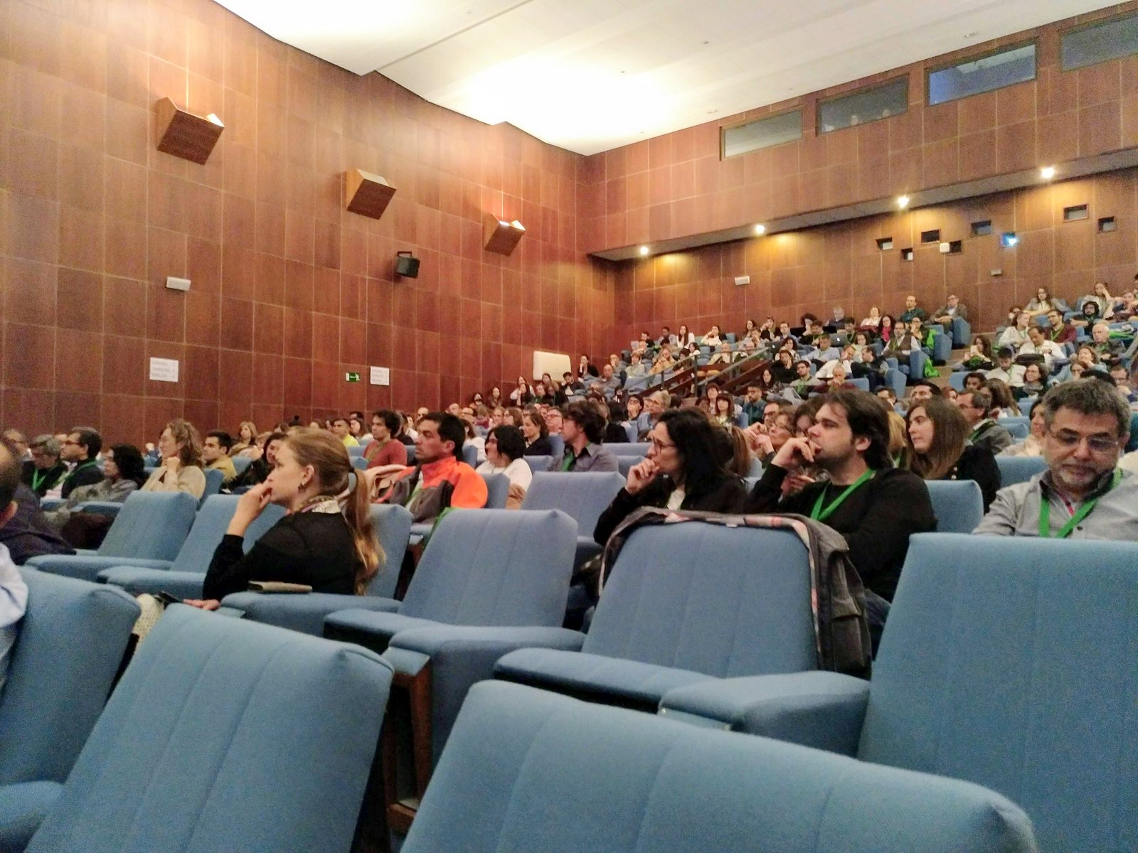 Jornadas AIDA 2019. Inauguración en el salón de actos