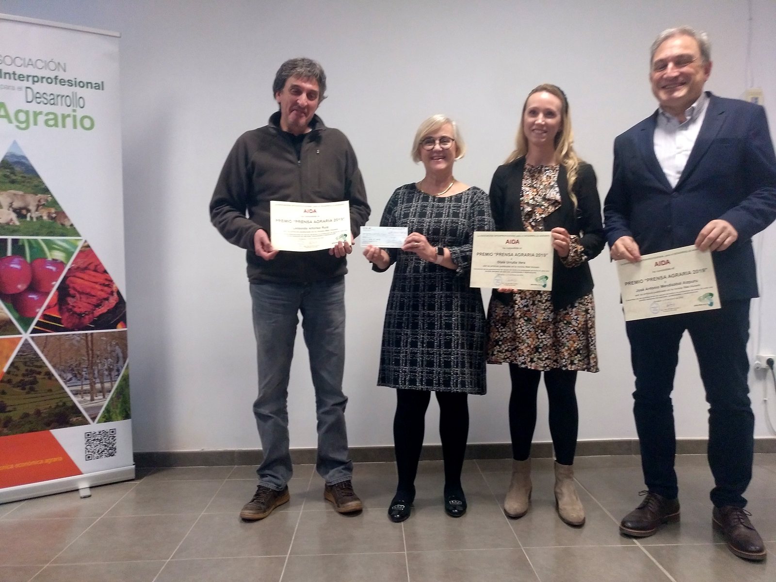 Jornadas AIDA 2020. Entrega de diplomas