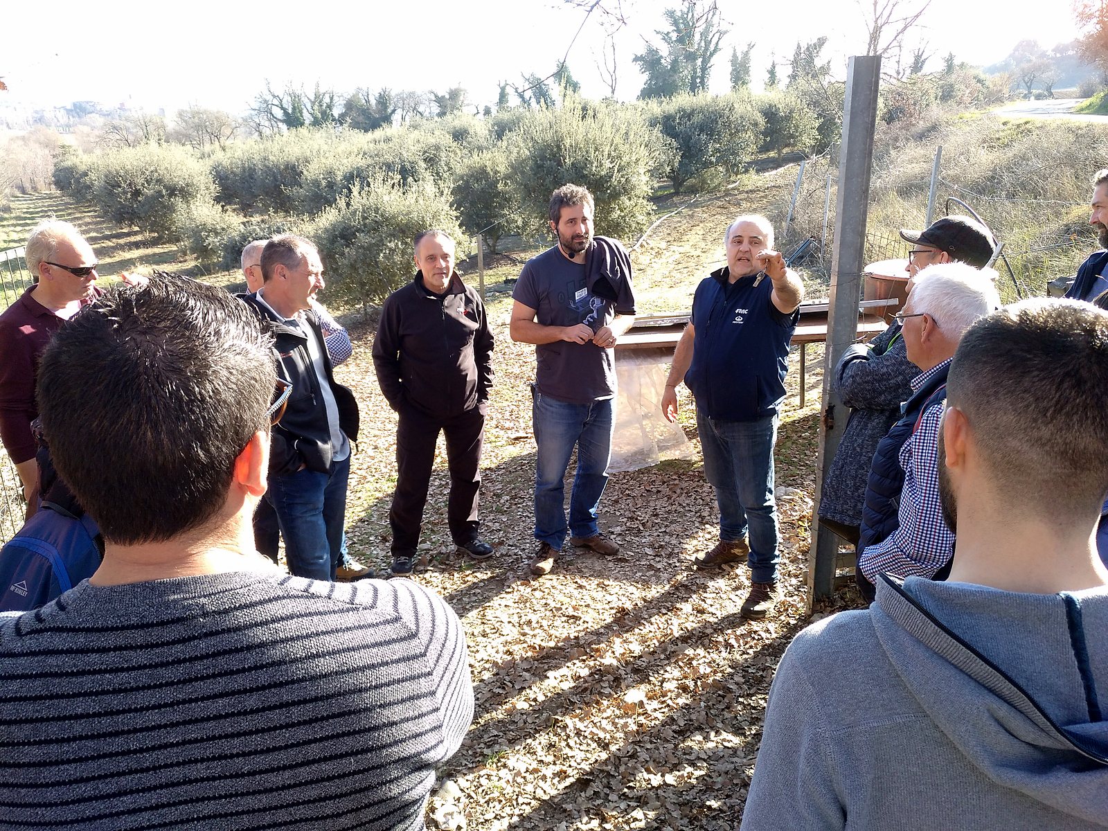 Visita a una plantación trufera en Graus