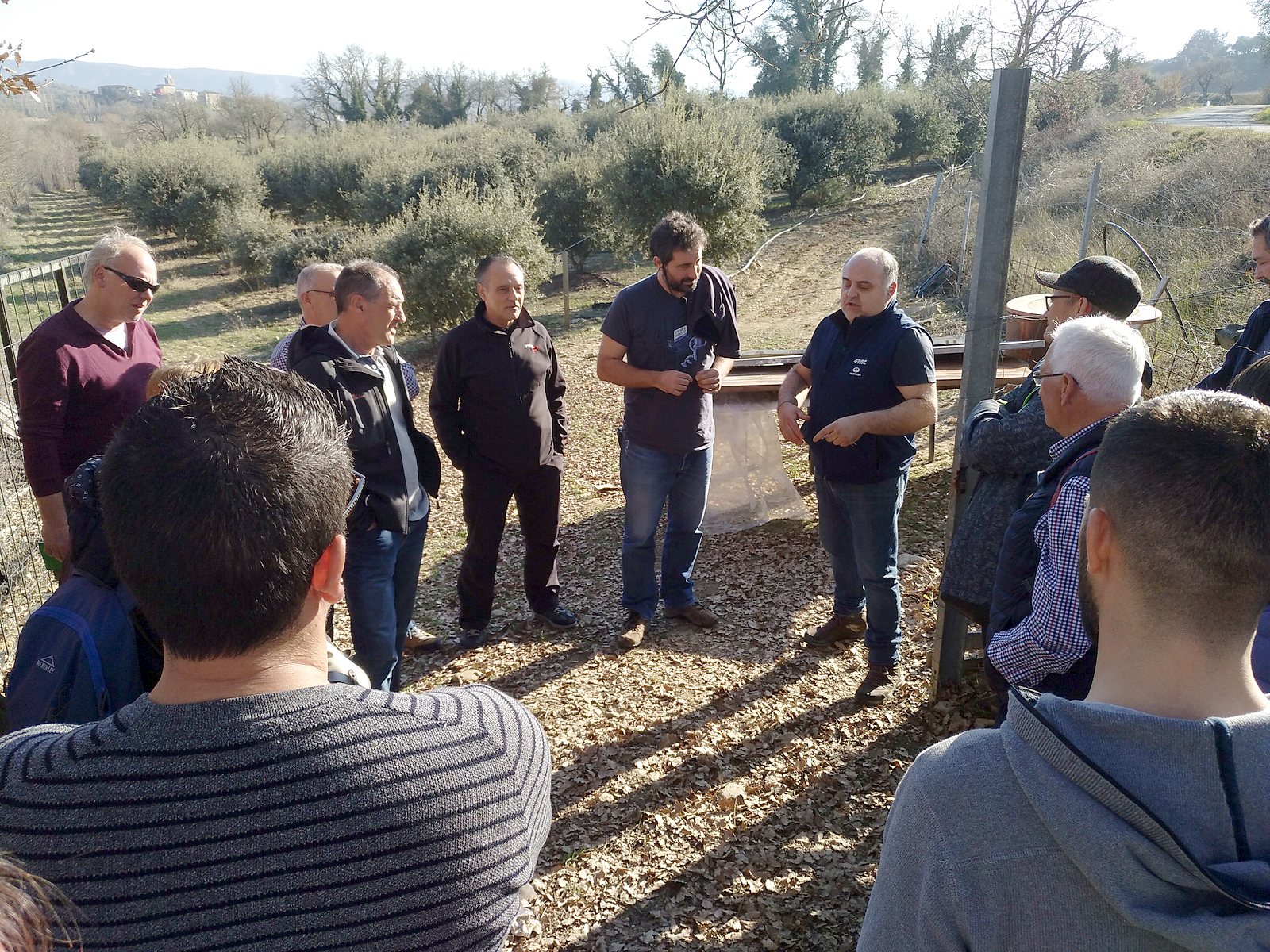 Jornadas AIDA 2020. Segunda jornada. Visita a plantaciones truferas