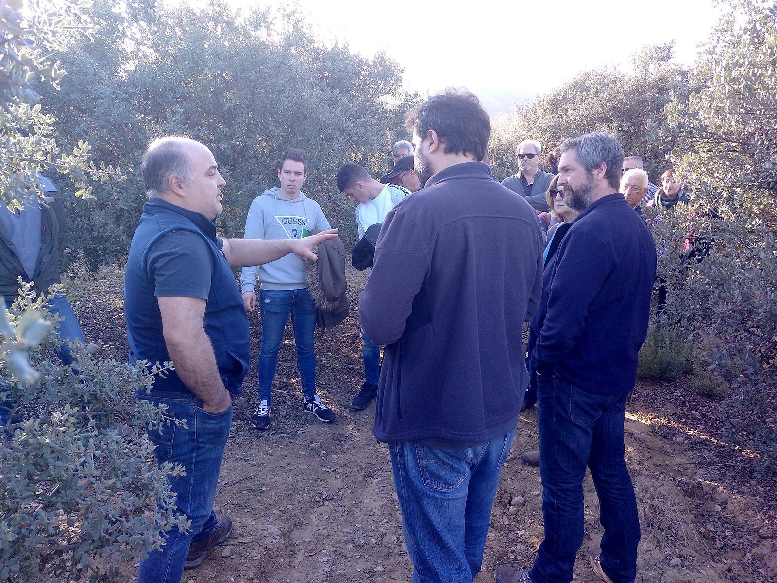 Jornadas AIDA 2020. Segunda jornada. Visita a plantaciones truferas