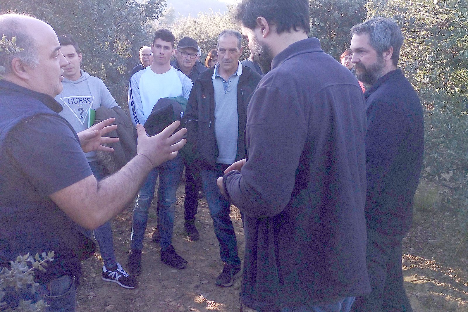 Jornadas AIDA 2020. Segunda jornada. Visita a plantaciones truferas