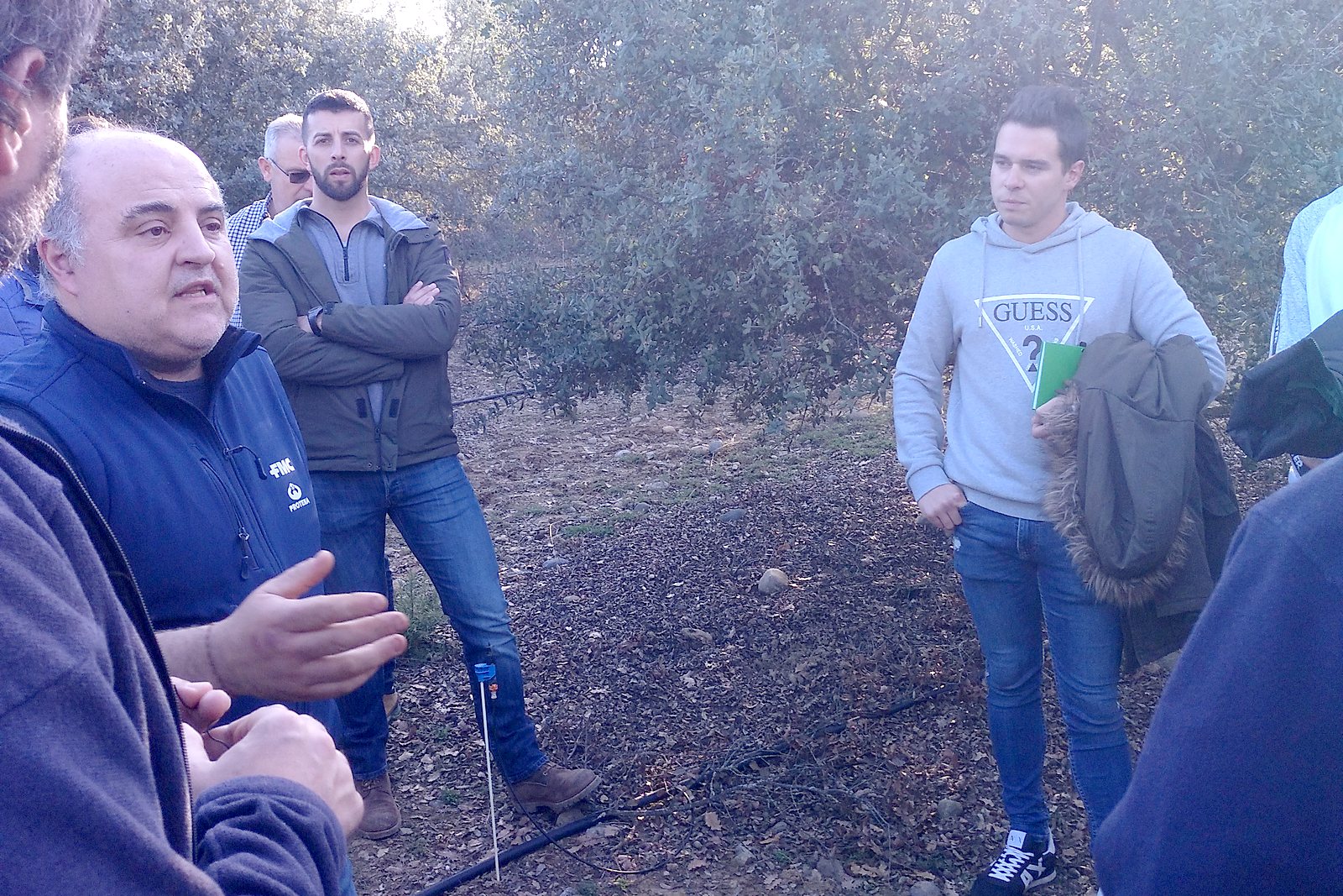 Jornadas AIDA 2020. Segunda jornada. Visita a plantaciones truferas