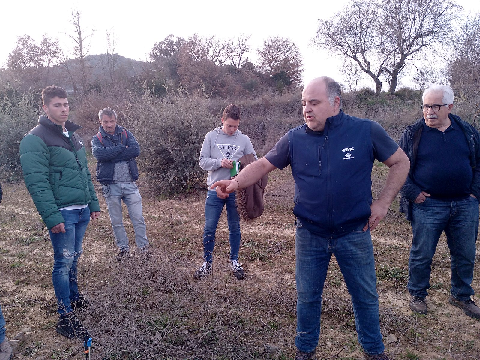 Jornadas AIDA 2020. Segunda jornada. Visita a plantaciones truferas