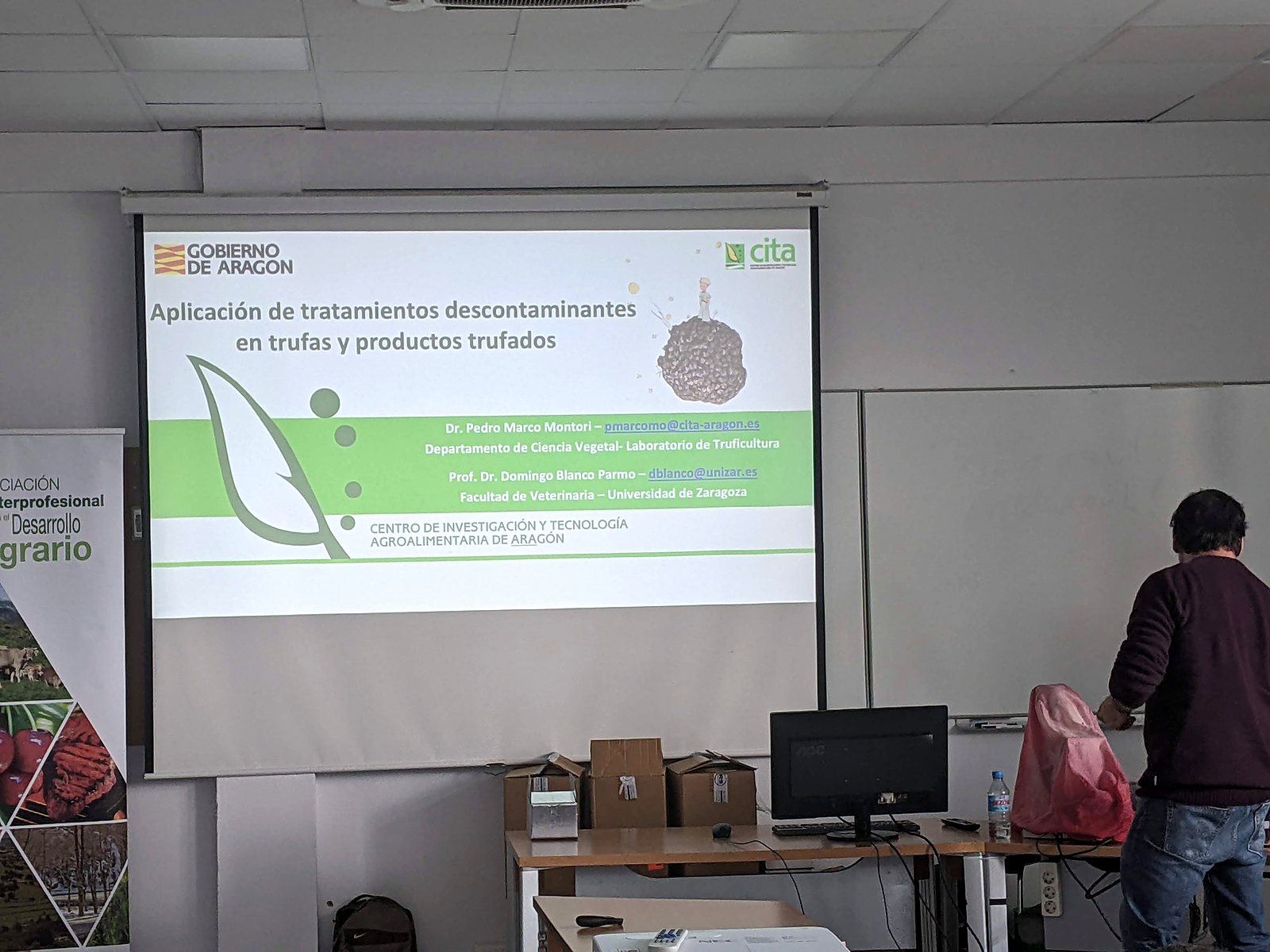 Jornadas AIDA 2022. Aplicación de tratamientos descontaminantes en trufas y productos trufados