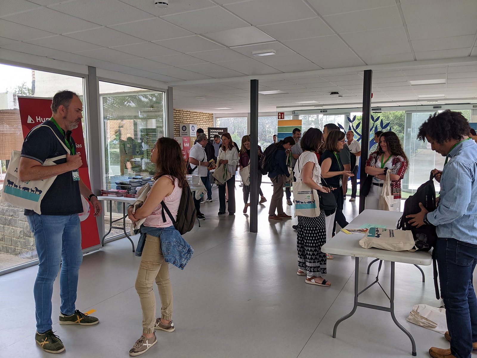 Jornadas AIDA 2023. Acreditación y entrega de documentación