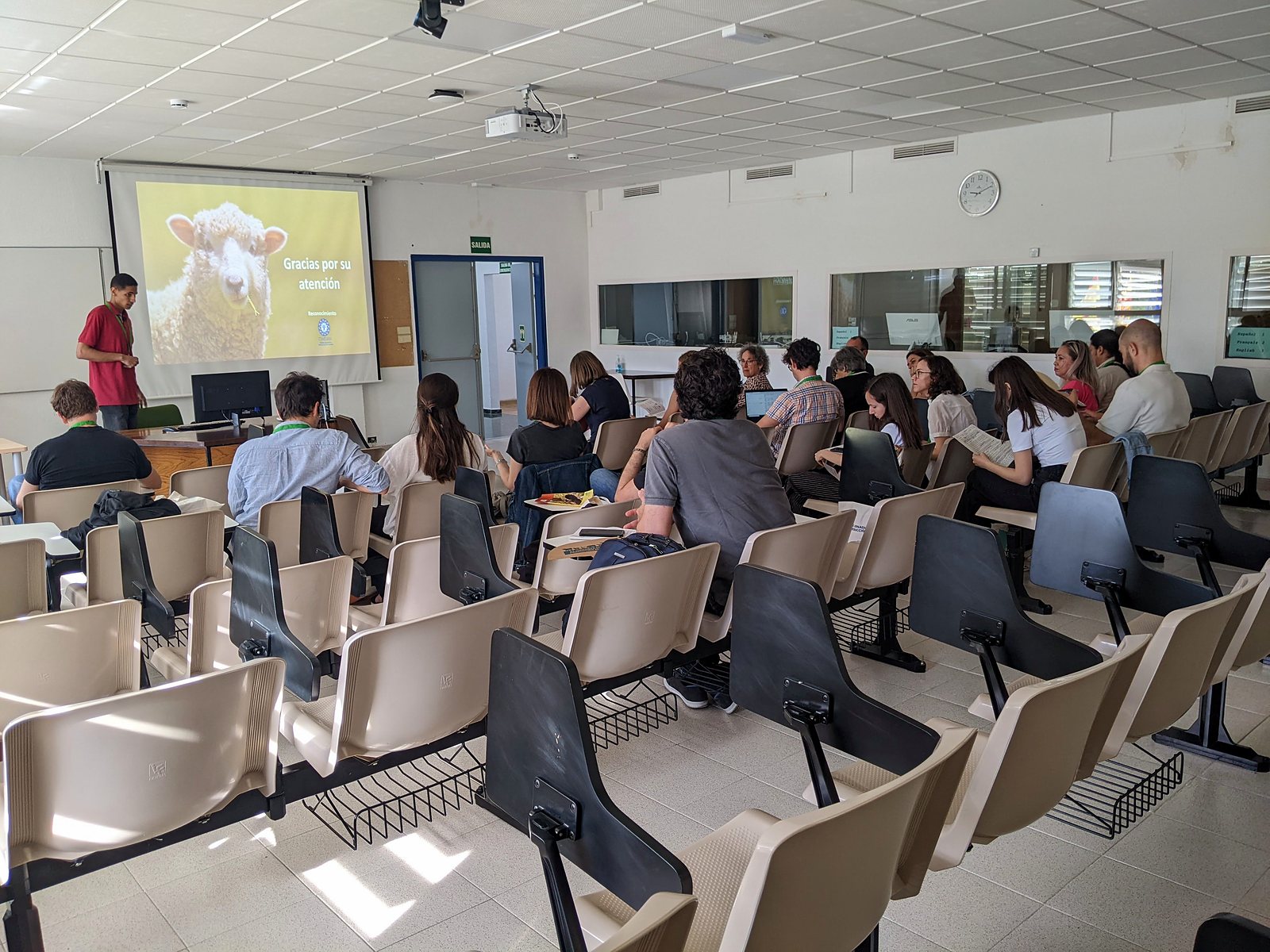 Jornadas AIDA 2023. Primeras sesiones y pósteres