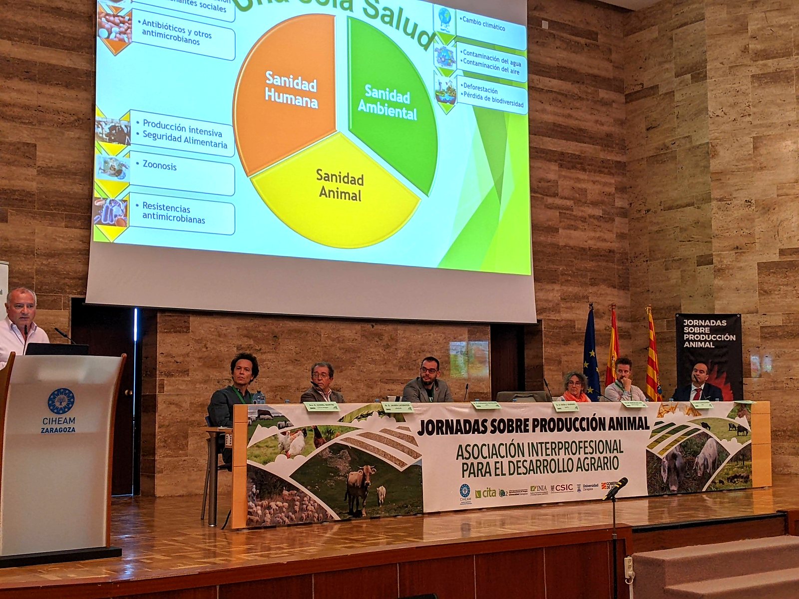 Jornadas AIDA 2023. Mesa redonda sobre cambio climático y producción animal