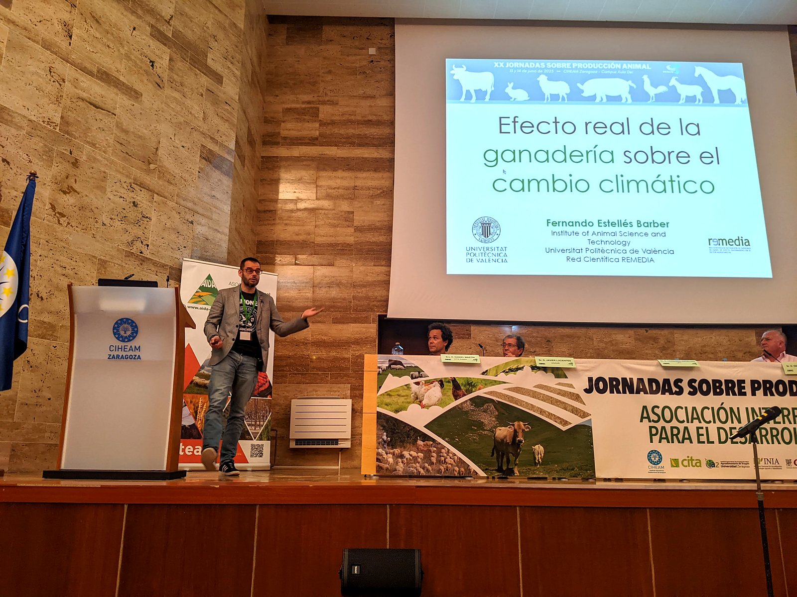 Jornadas AIDA 2023. Mesa redonda sobre cambio climático y producción animal