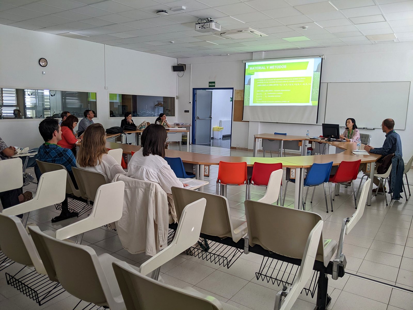 Jornadas AIDA 2023. Primeras sesiones y pósteres