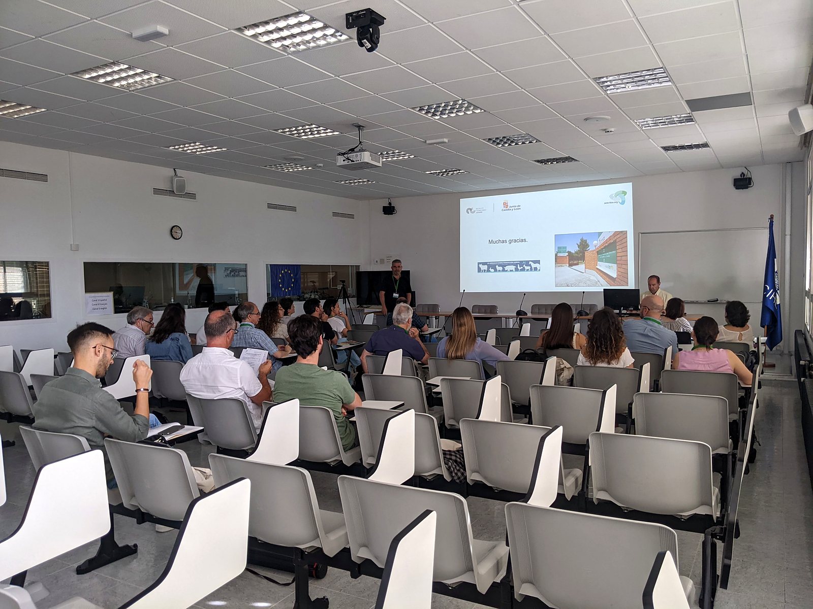 Jornadas AIDA 2023. Primeras sesiones y pósteres
