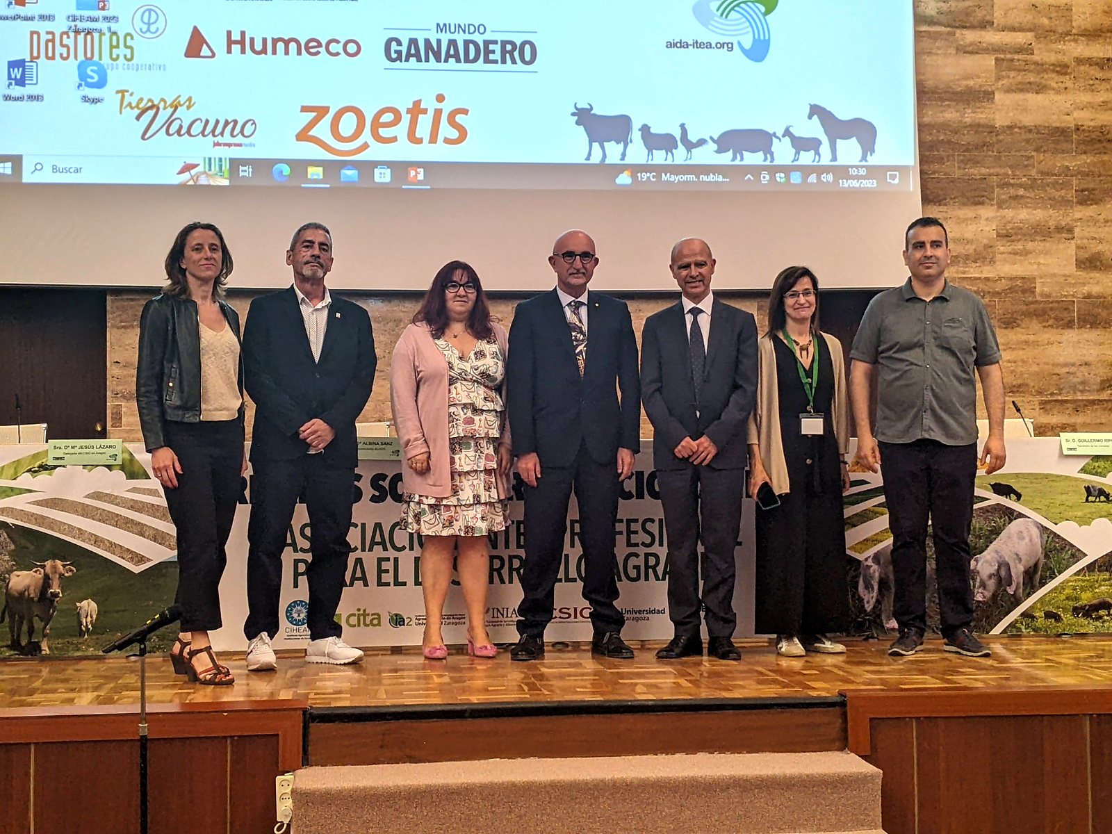 Jornadas AIDA 2023. Inauguración en el auditorio