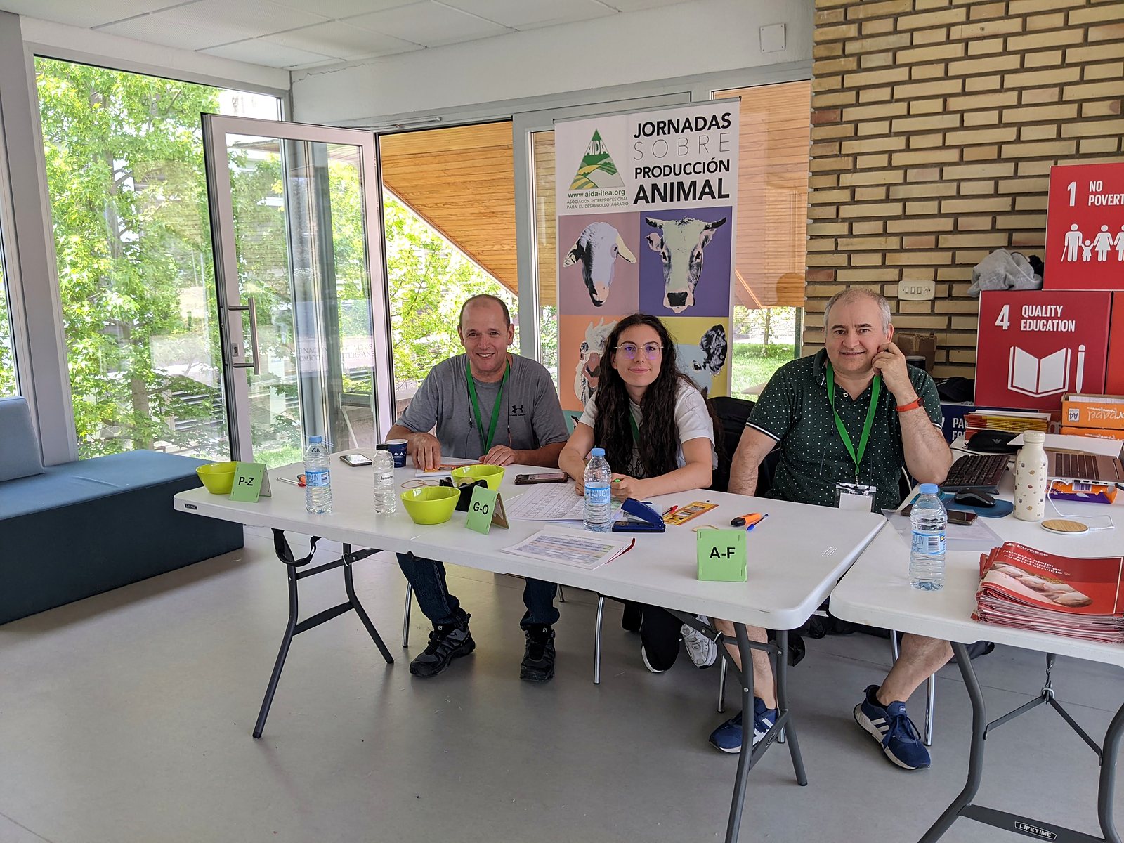 Jornadas AIDA 2023. Comida