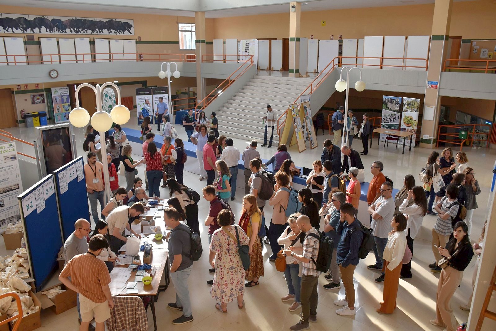 Jornadas AIDA 2025. Acreditación y entrega de documentación