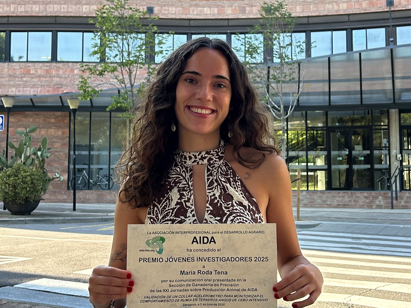 María Roda, Premio Jóvenes Investigadores 2025